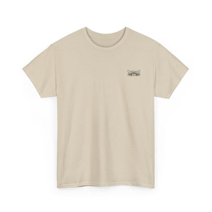 T-Shirt mit Schmetterlingsdesign - Baumwolle, Streetwear Style, Unisex