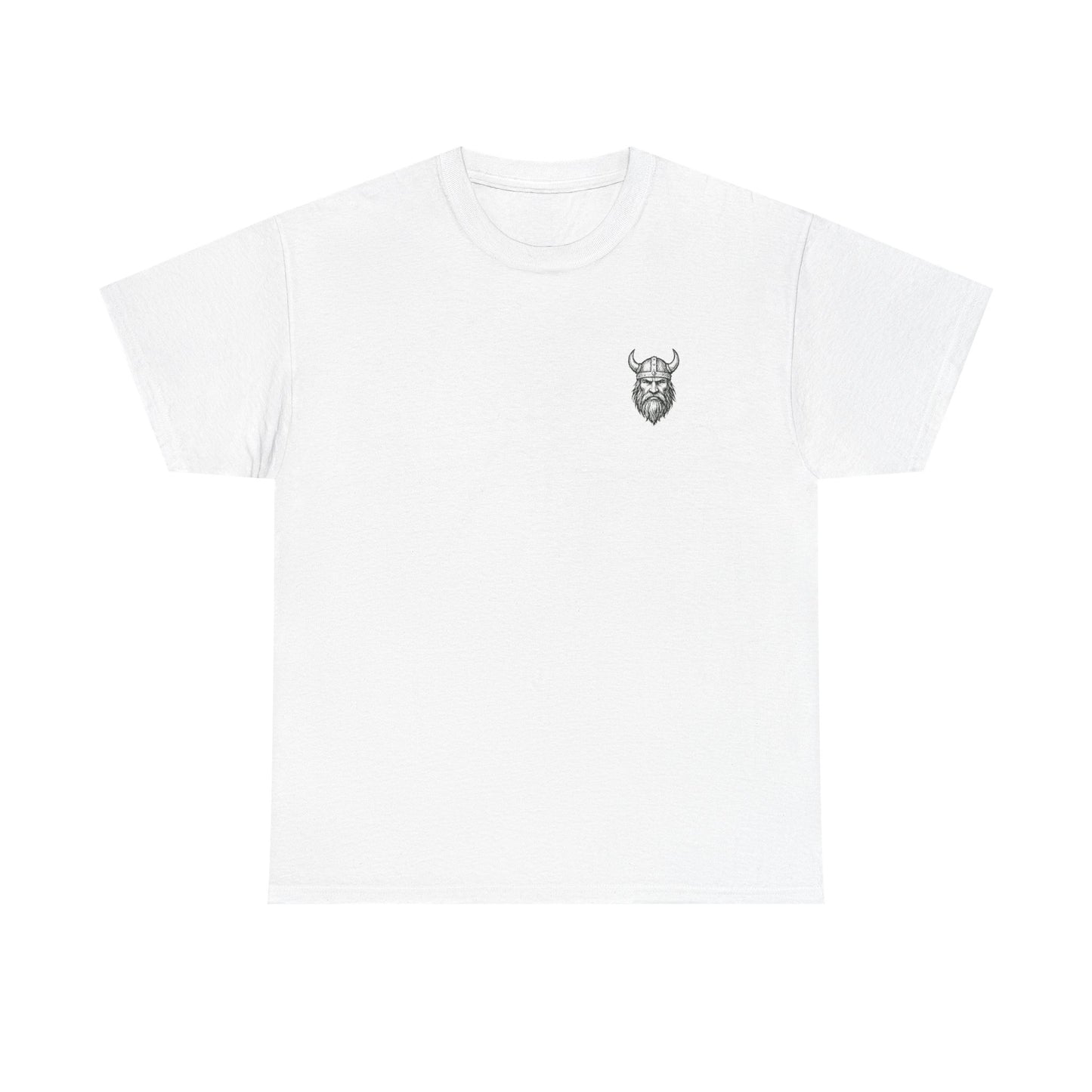 Wikinger T-Shirt Herren Unisex – Nordisches Krieger Design | Viking Skull Shirt | Nordic Mythology Streetwear