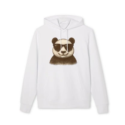 Panda Hoodie mit Sonnenbrille (Brustprint) – Cooler Unisex Kapuzenpullover im Oversize Streetwear Look
