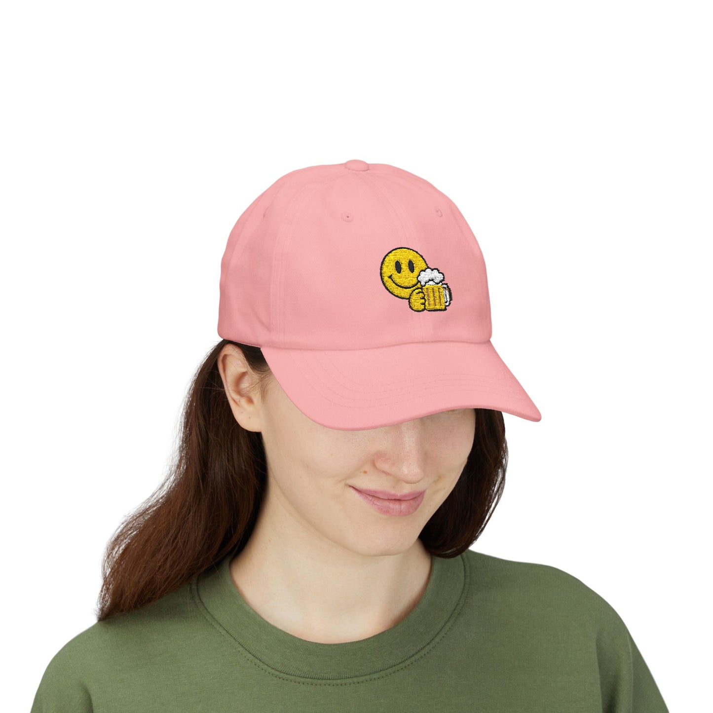 Smiley Bier Cap – Coole Basecap mit Bierkrug Motiv | Party-Accessoire