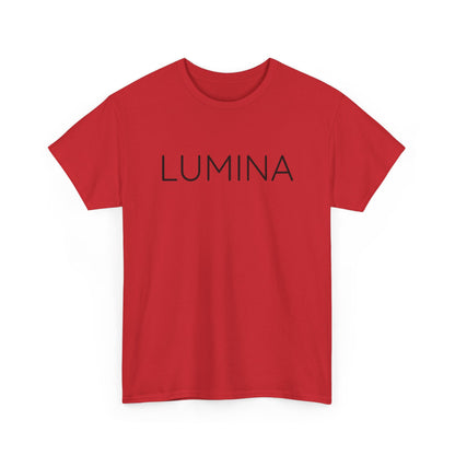 LUMINA T-Shirt Unisex (Brustprint) – Nachhaltiges Heavy Cotton Tee aus 100% Baumwolle, Streetwear Basic & Geschenkidee