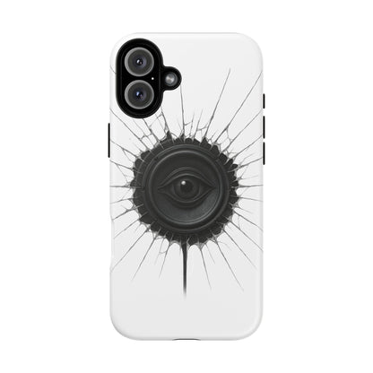 Surreal Eye Speaker Handyhülle – Kreatives Lautsprecher-Augen Design für Musik- & Kunstfans – Schutzhülle für iPhone & Android"