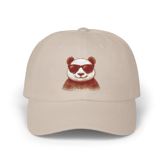 Panda Cap mit Sonnenbrille – Coole Unisex Basecap für Alltag, Streetwear & Festivals