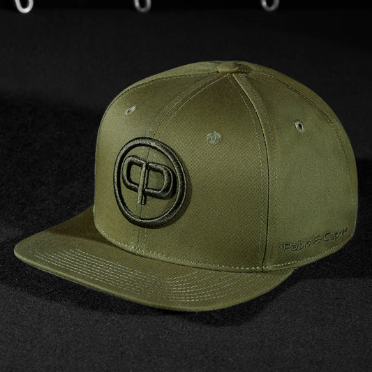 Snapback Cap - Khaki & Khaki
