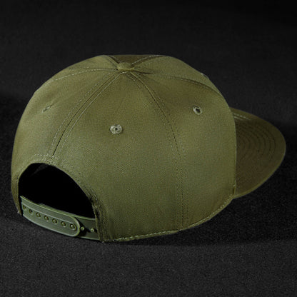 Snapback Cap - Khaki & Khaki