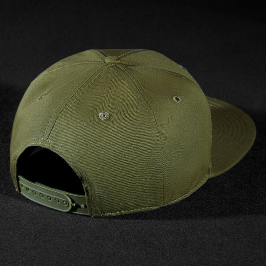 Snapback Cap - Khaki & Khaki
