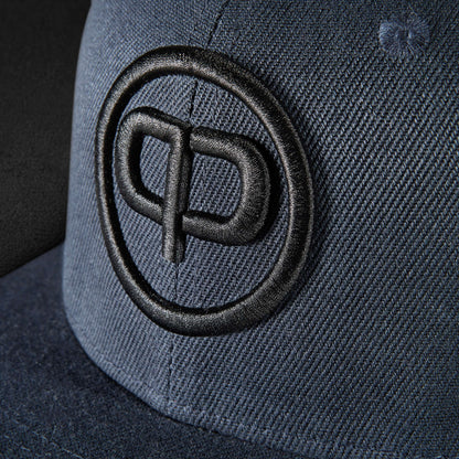 Trucker Cap - Navy Blue & Black