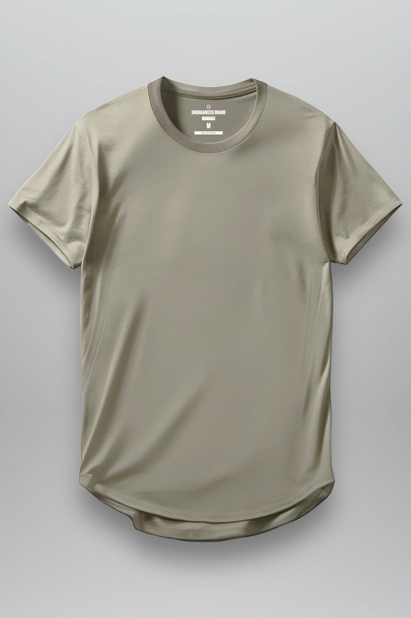 BASIC T-SHIRT RUNDER SAUM T25