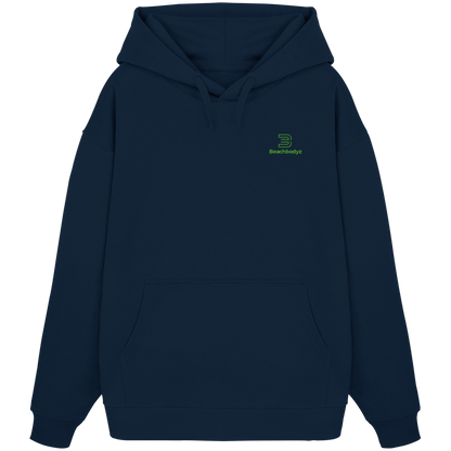 Grün Hauszeichen - Oversize Hoodie (Stick) - Gemütlich & Stylisch | BeachBodyz®