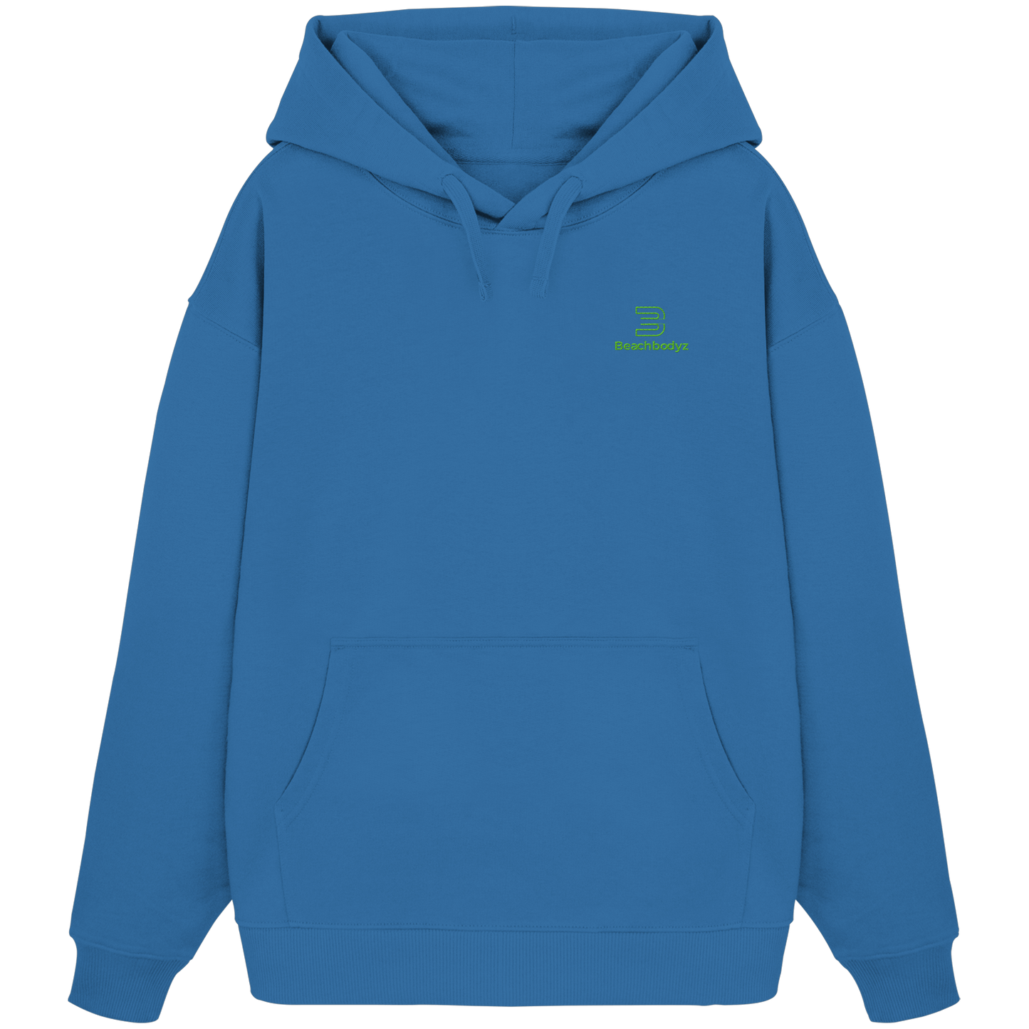 Grün Hauszeichen - Oversize Hoodie (Stick) - Gemütlich & Stylisch | BeachBodyz®