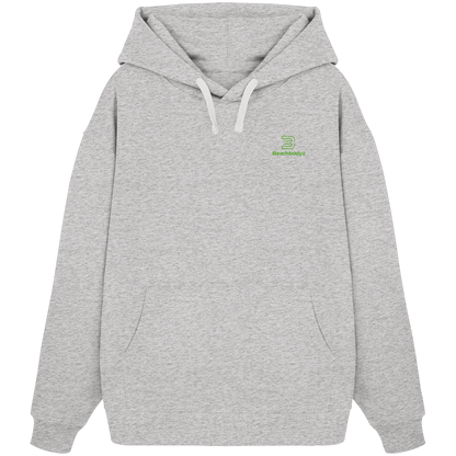 Grün Hauszeichen - Oversize Hoodie (Stick) - Gemütlich & Stylisch | BeachBodyz®