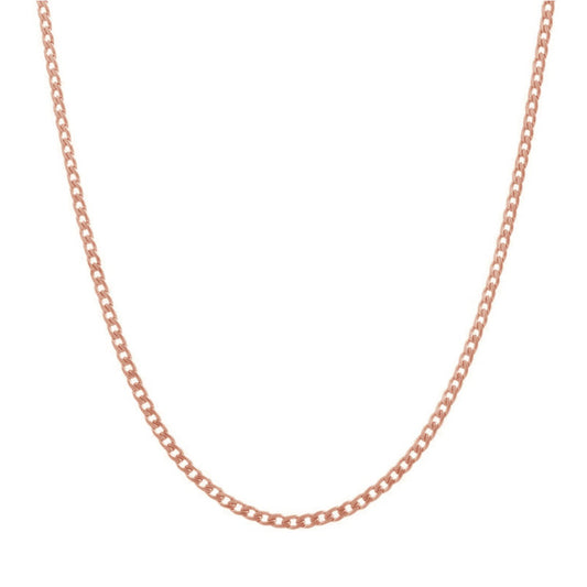 CLASSIC CHAIN NECKLACE ROSE GOLD